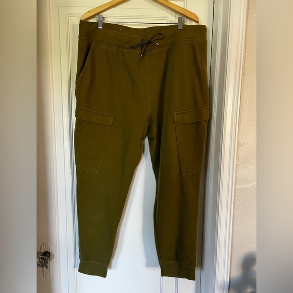 Original Use Olive Green Jogger Pants – Men’s XL – Cargo Style - Picture 3 of 13